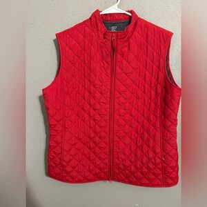 Relativity Crimson Quilted Vest